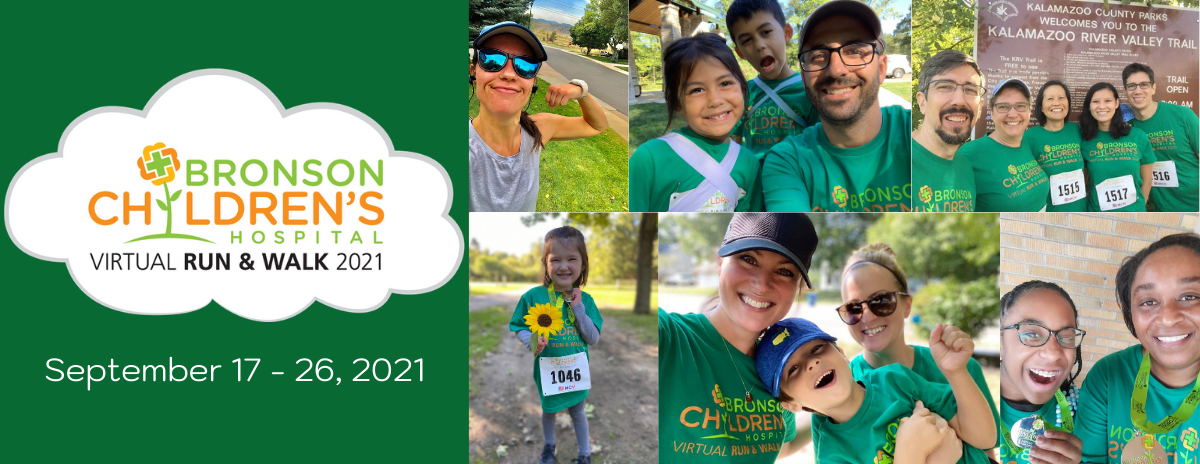 Bronson Children's Hospital Virtual Run & Walk 